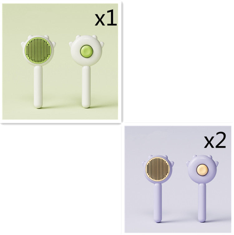 Cat Comb Massage Hair Removal Brush Dog Pet Grooming Scratcher