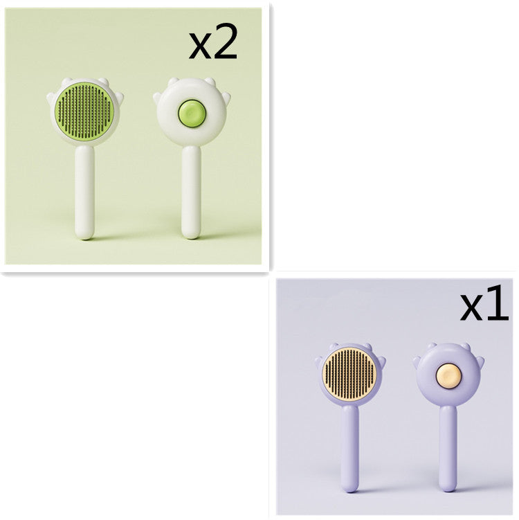Cat Comb Massage Hair Removal Brush Dog Pet Grooming Scratcher