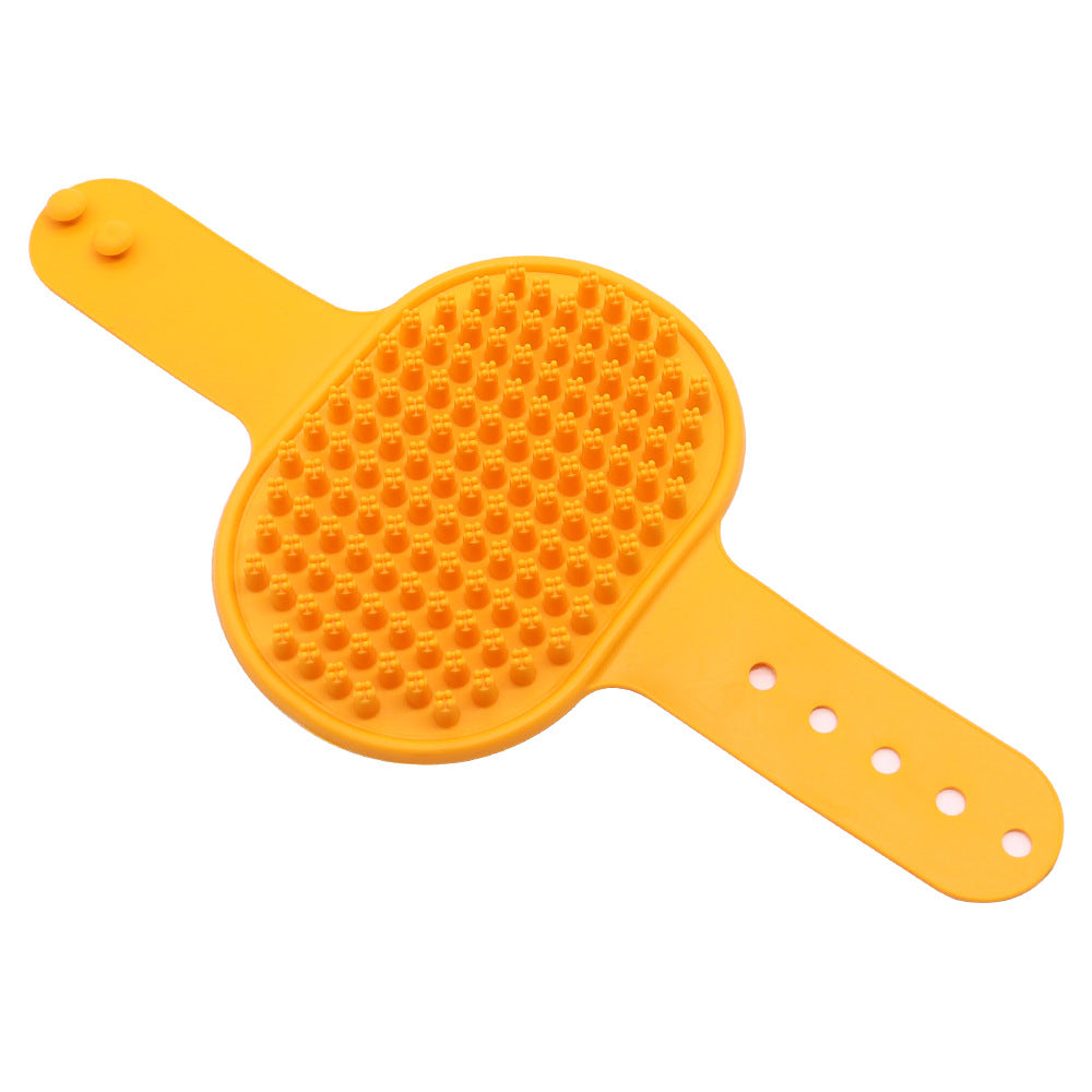 Soft Silicone Pet Bath Brush Dog Cat Massage Grooming Comb
