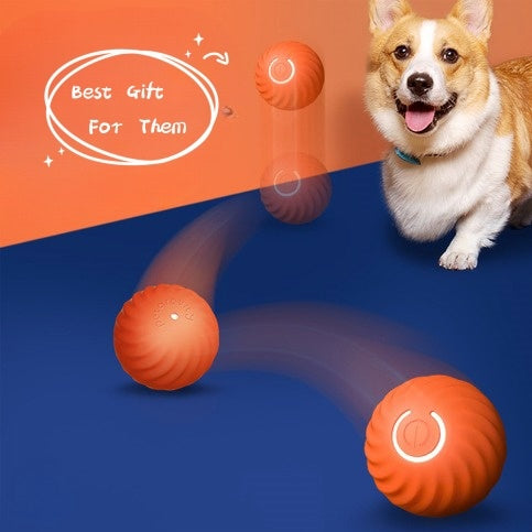 Dog Rubber Ball Chew Toy Bite Resistant Puppy Training Toy