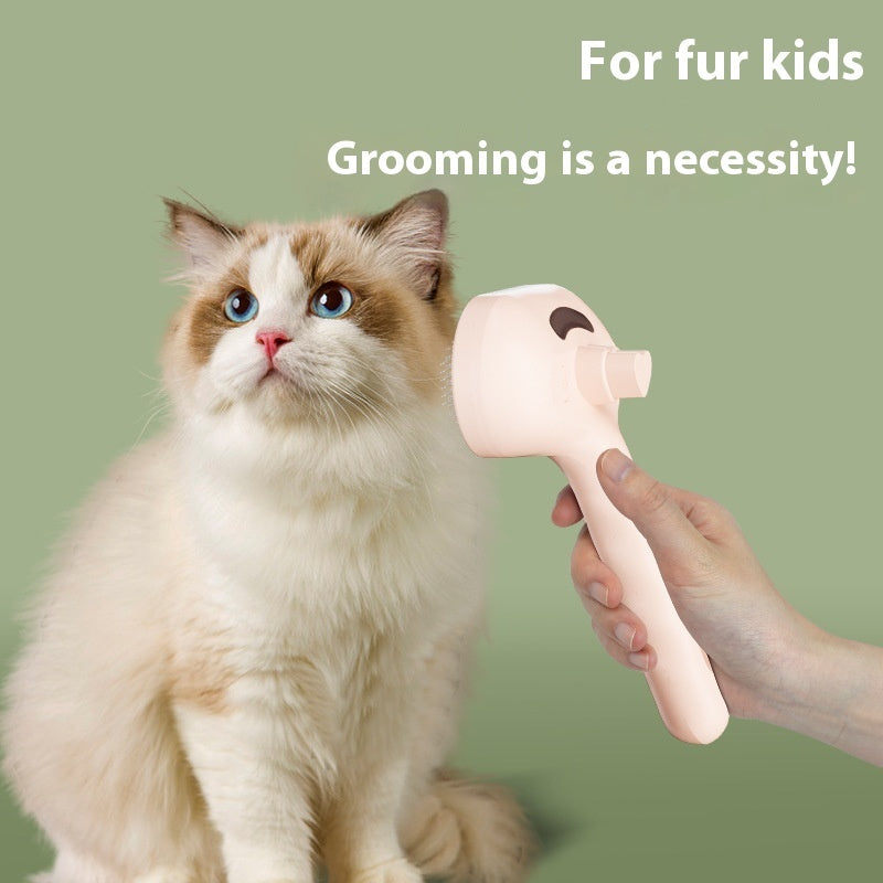 Pet Spray Hair Comb Mist Grooming Brush Cat Dog Dematting Tool