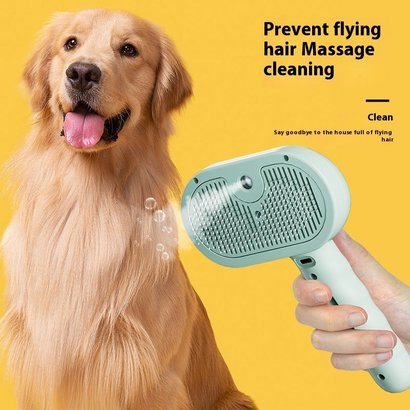Pet Spray Hair Comb Mist Grooming Brush Cat Dog Dematting Tool