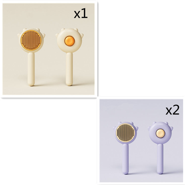 Cat Comb Massage Hair Removal Brush Dog Pet Grooming Scratcher