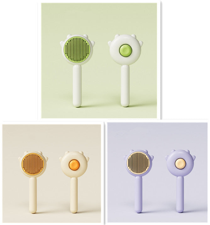 Cat Comb Massage Hair Removal Brush Dog Pet Grooming Scratcher