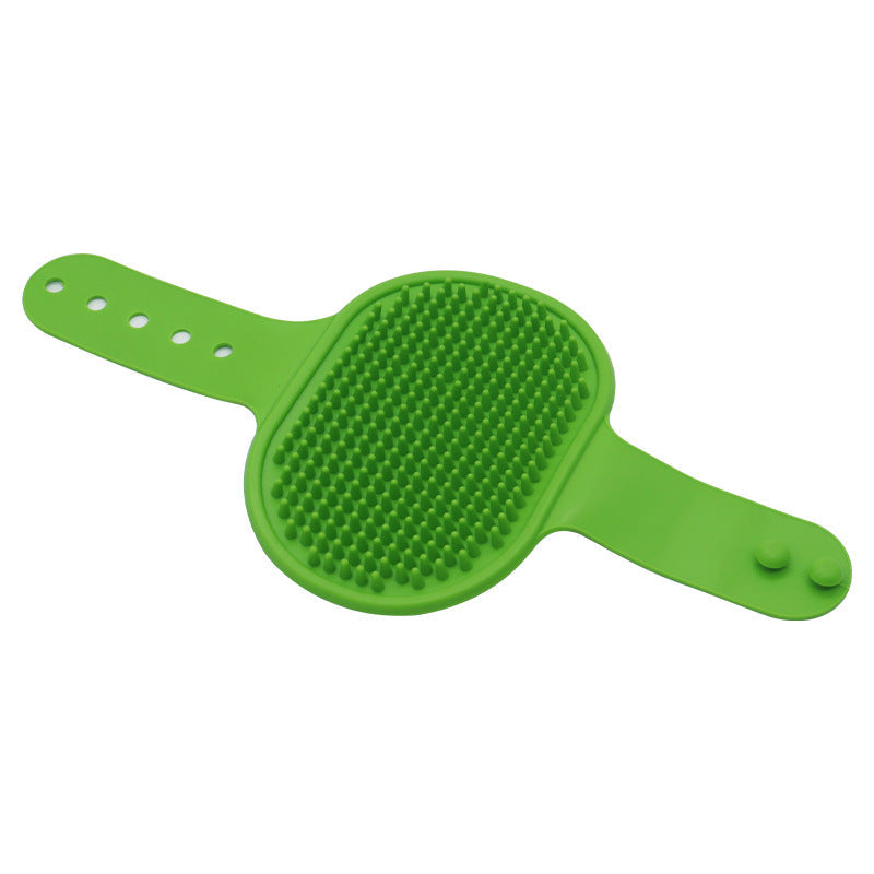Soft Silicone Pet Bath Brush Dog Cat Massage Grooming Comb