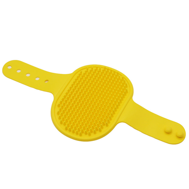 Soft Silicone Pet Bath Brush Dog Cat Massage Grooming Comb