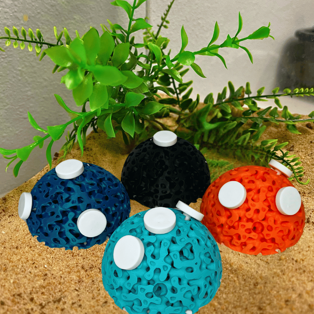 Aquarium Dome Coral Frag Stand Reef Replica Display Base Holder