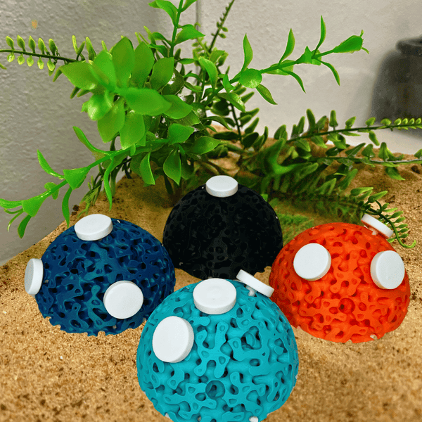 Aquarium Dome Coral Frag Stand Reef Replica Display Base Holder