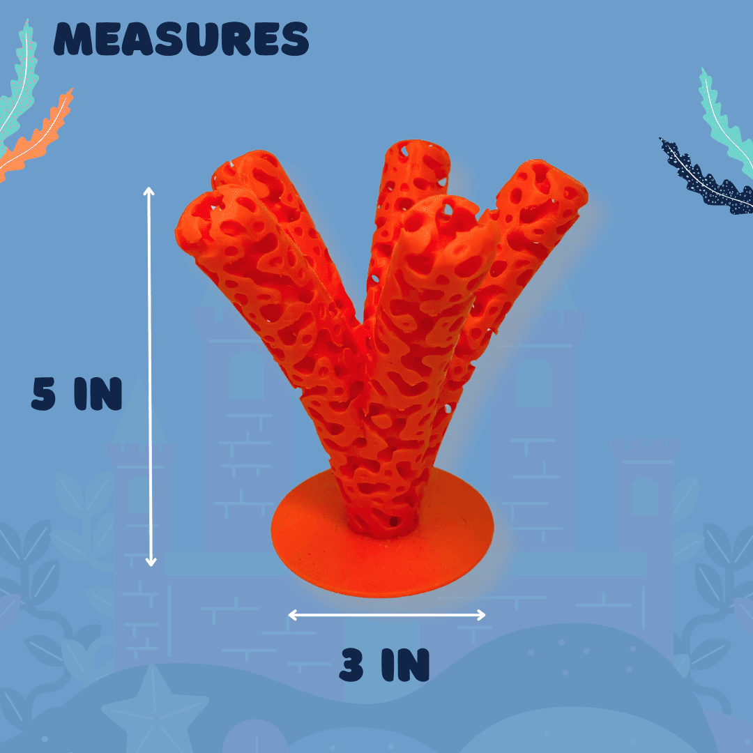 Aquarium Coral Frag Stand Branch Lattice Structure Five Mounts Holder