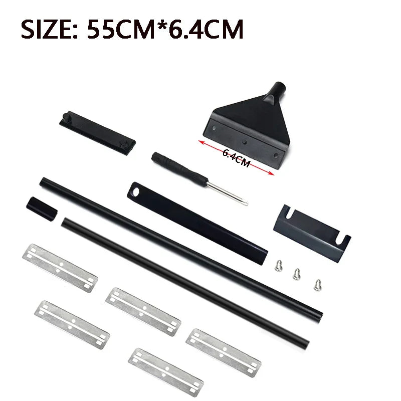 Aquarium Algae Scraper Dual Use Glass Sand Cleaner Tool