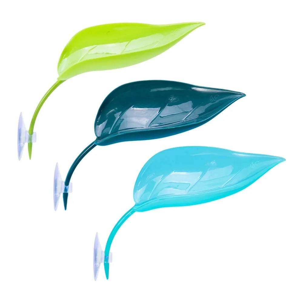 Frog Habitat Leaf Suction Cup Basking Terrace for Reptiles