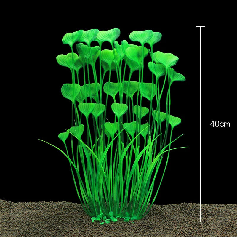 Artificial Aquarium Plants Plastic Underwater Fish Tank Realistic Decorations