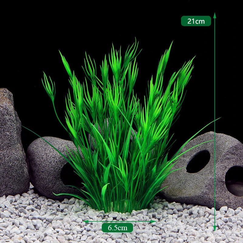 Artificial Aquarium Plants Plastic Underwater Fish Tank Realistic Decorations