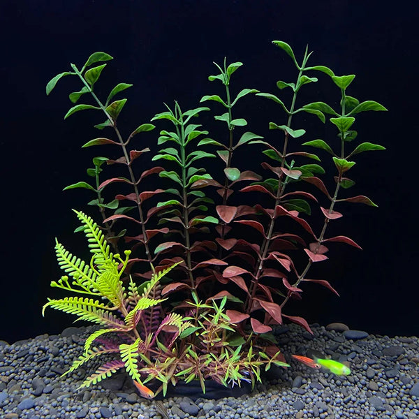 Artificial Aquarium Plants Plastic Underwater Fish Tank Realistic Decorations