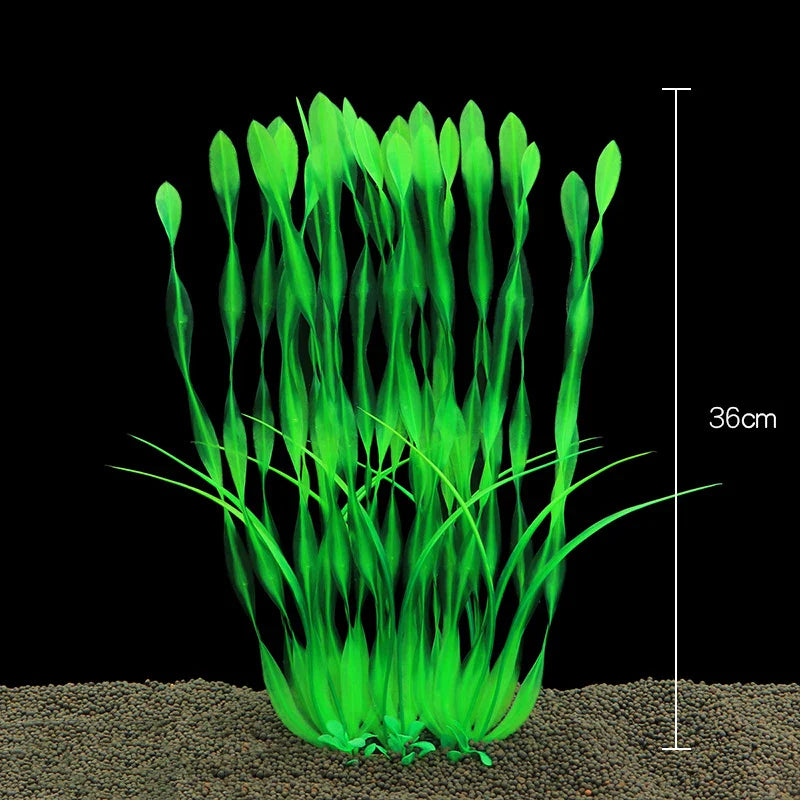 Artificial Aquarium Plants Plastic Underwater Fish Tank Realistic Decorations