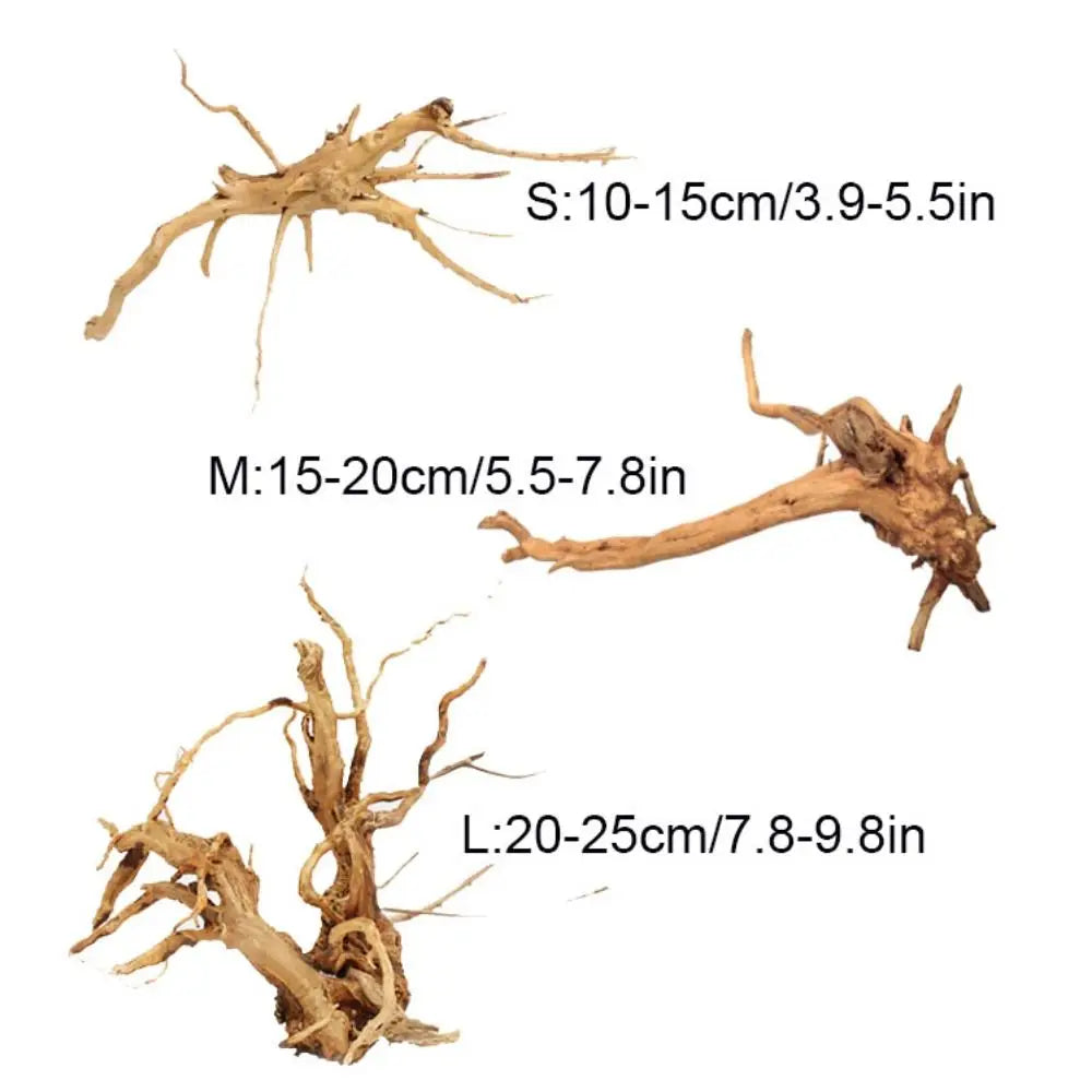 Large Natural Driftwood Tree Stump Decor for Aquariums Terrariums