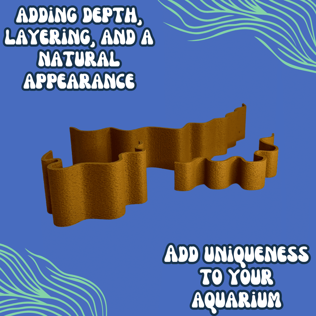 Aquarium Terrarium Substrate Cliff Combo Pack Layered Depth Scaping